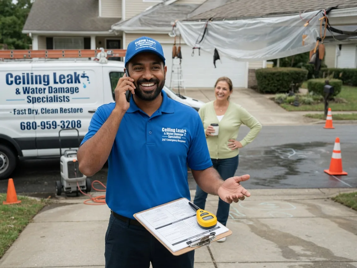 Ceiling Leak Cleanup Chamberino, NM FAQs